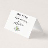 保の書将来の作家意欲 (正面)