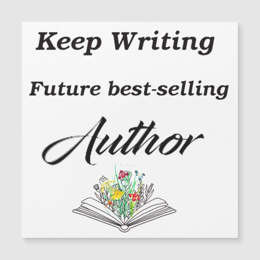 保の書将来の作家意欲 (正面)