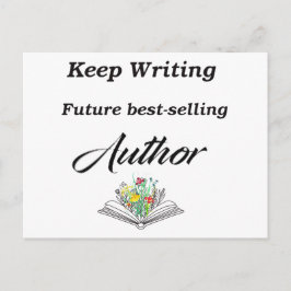 保の書将来の作家意欲 シーズンポストカード