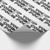 保の発言 ラッピングペーパー (角)