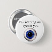 保の目のボタンピン 缶バッジ (正面&裏面)