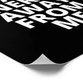 保の遠くにエネルギー ポスター (角)