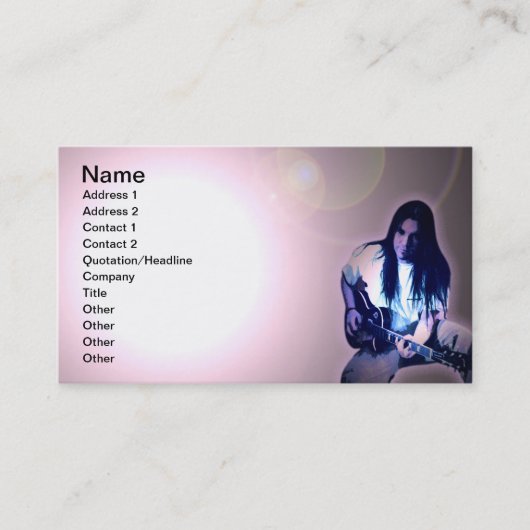 保の音 名刺 (正面)