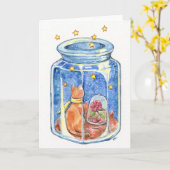 保のMe会社 カード (黄色い花)