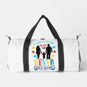 保またはデザインあなた自身のダッフルバッグ ダッフルバッグ (正面)