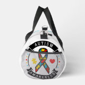 保またはデザインあなた自身のダッフルバッグ ダッフルバッグ (右)