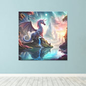 保またはデザイン独自の – キャンバス（光沢） キャンバスプリント (インサイチュ (ウッドフロア))