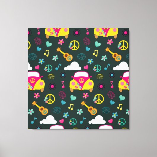 保またはデザイン独自のCanvas Canvas Print キャンバスプリント (正面)