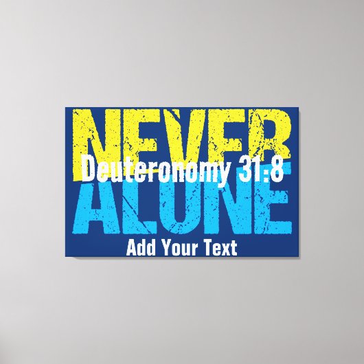 保またはデザイン独自 – キャンバス（光沢） キャンバスプリント (正面)