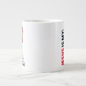 保またはデザイン自分の – mag巨大コーヒーマグ ジャンボコーヒーマグカップ (正面)