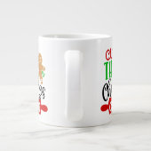 保またはデザイン自分の – mag巨大コーヒーマグ ジャンボコーヒーマグカップ (裏面)
