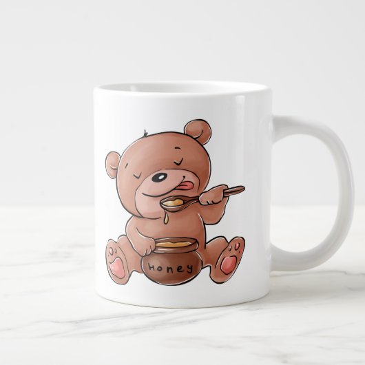 保またはデザイン自分の – mag巨大コーヒーマグ ジャンボコーヒーマグカップ (右)