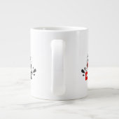 保またはデザイン自分の – mag巨大コーヒーマグ ジャンボコーヒーマグカップ (裏面)