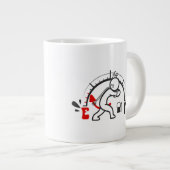 保またはデザイン自分の – mag巨大コーヒーマグ ジャンボコーヒーマグカップ (正面右)