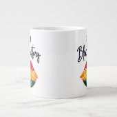 保またはデザイン自分の – mag巨大コーヒーマグ ジャンボコーヒーマグカップ (正面)