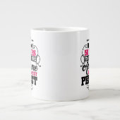 保またはデザイン自分の – mag巨大コーヒーマグ ジャンボコーヒーマグカップ (正面)