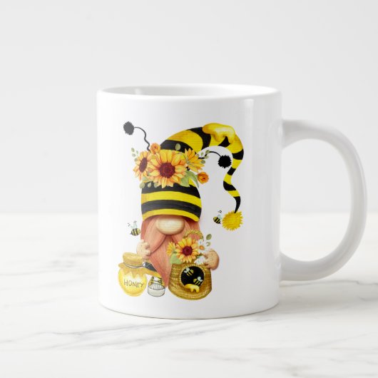 保またはデザイン自分の – mag巨大コーヒーマグ ジャンボコーヒーマグカップ (右)