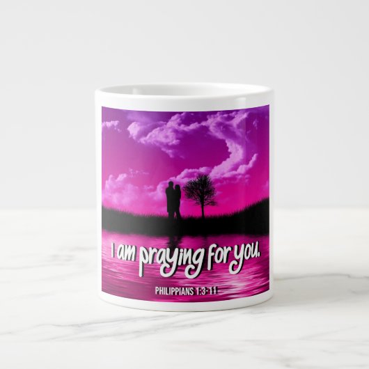 保またはデザイン自分の – mag巨大コーヒーマグ ジャンボコーヒーマグカップ (正面)