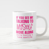 保またはデザイン自分の – mag巨大コーヒーマグ ジャンボコーヒーマグカップ (右)