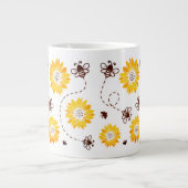 保またはデザイン自分の – mag巨大コーヒーマグ ジャンボコーヒーマグカップ (正面)