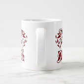 保またはデザイン自分の – mag巨大コーヒーマグ ジャンボコーヒーマグカップ (裏面)