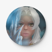 保または独自のデザインと文字を作成 ペーパープレート (正面)