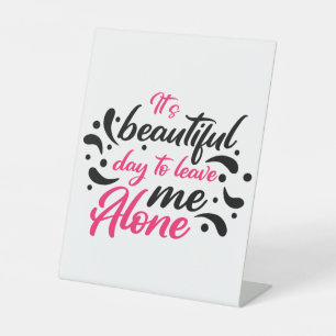 保または独自の作成：-) 台座サイン