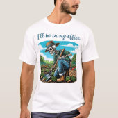 保または独自の – T型を作成 Tシャツ (正面)