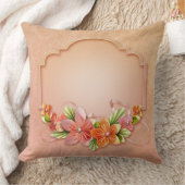 保またはCreateYourOwnThrowPillow 20" x 20" Throw クッション (ブランケット)