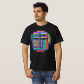 保やる気を起こさせるWord Search Quest Circle Tシャツ (正面フル)