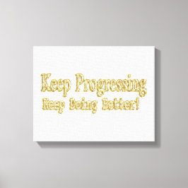 「保よくなったよ！」 かわいいデザイン。買今 キャンバスプリント