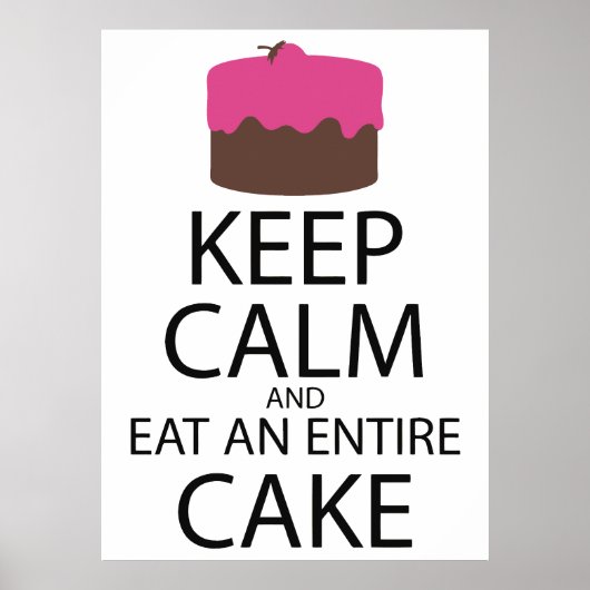 保よ食べり落ち着く ポスター (正面)