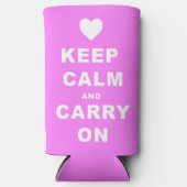 保をピッ運クに落とす スリム缶クーラー (正面)