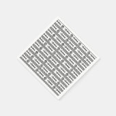 保アステカ保 スタンダードカクテルナプキン (角)