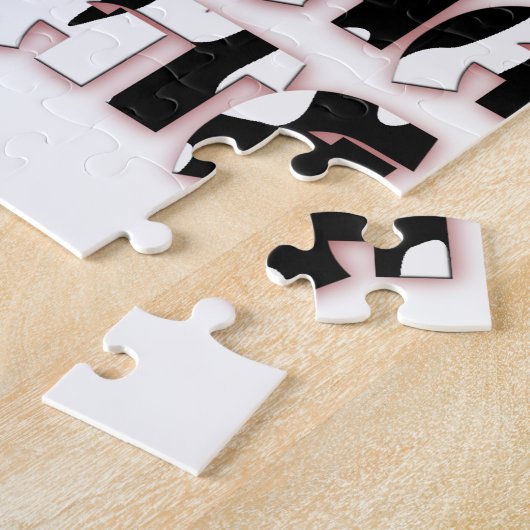 保アップ/ハクナマタタアートプリント ジグソーパズル (側面)