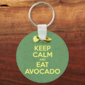 保アボカ食べド キーホルダー (正面)