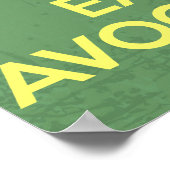 保アボカ食べド ポスター (角)