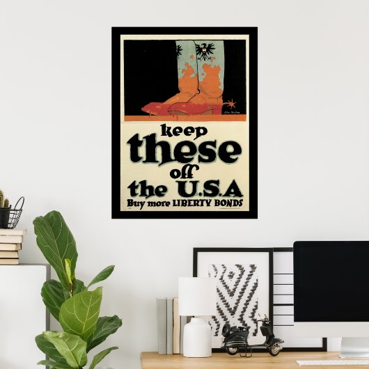 保アメリカの ポスター (ホームオフィス)