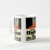 保アメリカ沖の コーヒーマグカップ (正面左)