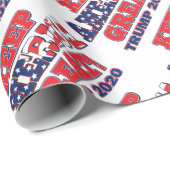 保アメリカ素晴らし切札 ラッピングペーパー (ロールコーナー)