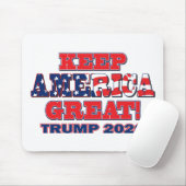 保ア素晴らしメリカ – トランプ2020 マウスパッド (マウス)