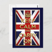 保イギリス国旗 ポストカード (正面/裏面)