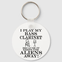 保エイリアン遠くにバスクラリネット キーホルダー