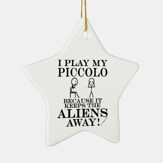 保エイリアン遠くにピッコロセラミックオーナメント セラミックオーナメント (右)