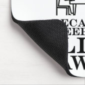 保エイリアン遠くに マウスパッド (コーナー)