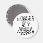 保エイリアン遠くにBassoon マグネット (正面/裏面)