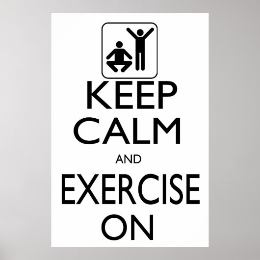 保エクササイズオン ポスター (正面)