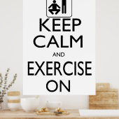 保エクササイズオン ポスター (キッチン)