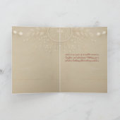 保エレガント保40期誕生日グリーティングカード カード (内部)