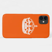 保オレンジクラウンカスタマイズ! Case-Mate iPhoneケース (裏面(横))